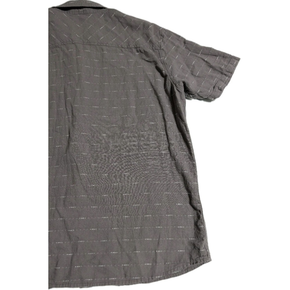KUHL Men's XL‎ Gray Short Sleeve Button Up Shirt Lightweight Outdoor Casual - Picture 8 of 8